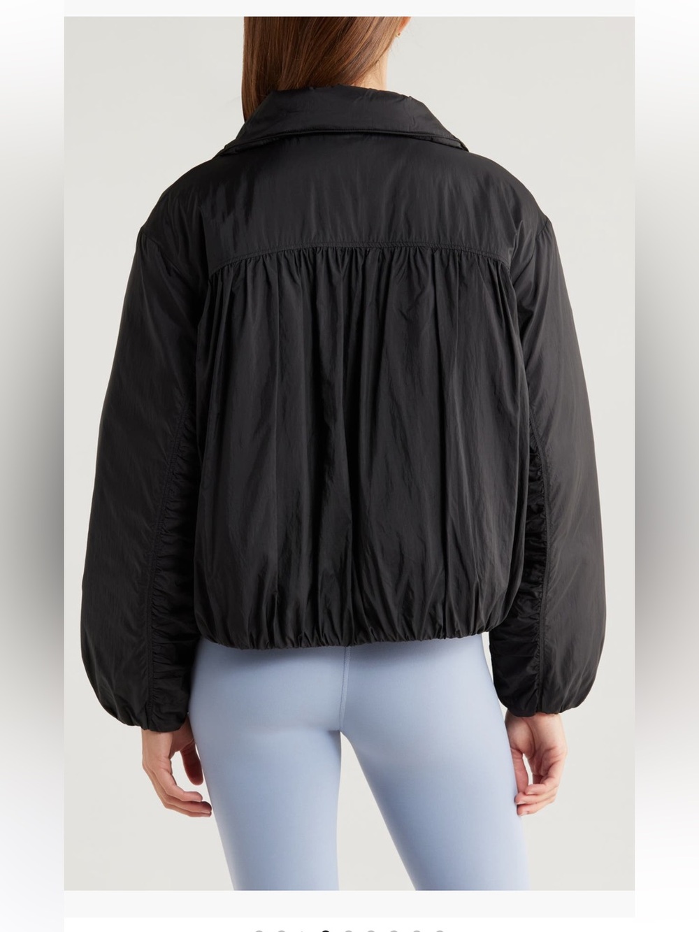 Zella Elevate Insulated Jacket women’s coat black large NWT - Picture 3 of 5